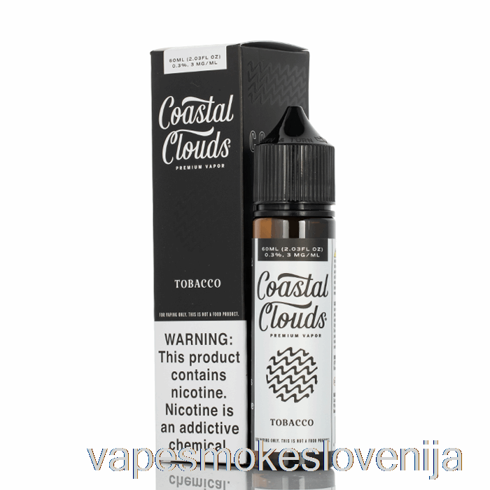 Vape Za Enkratno Uporabo Tobacco - Coastal Clouds Co. - 60 Ml 3 Mg